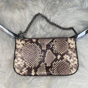 Michael Kors mini snake skin print shoulder bag